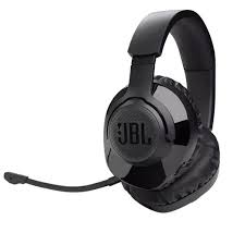 JBL Free WFH - Auricular - tamaño completo - cableado - negro