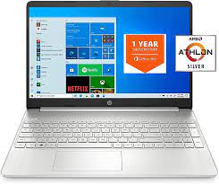 HP 15-fc0003la - Notebook - 15.6" - AMD Athlon 7120U - 256 GB SSD - Silver - Spanish - 1-year warranty