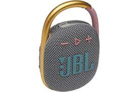 JBL Clip 4 - Altavoz - para uso portátil - inalámbrico - Bluetooth - 5 vatios - gris