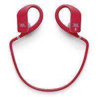 JBL Endurance Jump - Auriculares internos con micro - en oreja - montaje encima de la oreja - Bluetooth - inalámbrico - rojo