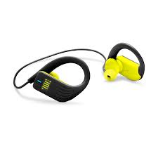 JBL Endurance SPRINT - Auriculares internos con micro - en oreja - montaje encima de la oreja - Bluetooth - inalámbrico - amarillo