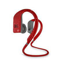 JBL Endurance SPRINT - Auriculares internos con micro - en oreja - montaje encima de la oreja - Bluetooth - inalámbrico - rojo