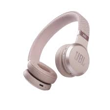 JBL LIVE 460NC - Auriculares con diadema con micro - en oreja - Bluetooth - inalámbrico, cableado - cancelación de sonido activo - conector de 3,5 mm - rosa