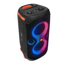 JBL PartyBox 110 - Altavoz de fiesta - para uso portátil - inalámbrico - Bluetooth - controlado por aplicación - 160 vatios - 2 vías - negro