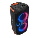 JBL PartyBox 110 - Altavoz de fiesta - para uso portátil - inalámbrico - Bluetooth - controlado por aplicación - 160 vatios - 2 vías - negro