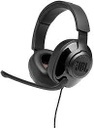 JBL Quantum 200 - Auricular - tamaño completo - cableado - conector de 3,5 mm - negro