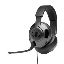 JBL Quantum 200 - Auricular - tamaño completo - cableado - conector de 3,5 mm - negro