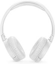 JBL TUNE 600BTNC - Auriculares con diadema con micro - en oreja - Bluetooth - inalámbrico - cancelación de sonido activo - blanco