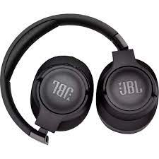 JBL TUNE 760NC - Auriculares con diadema con micro - tamaño completo - Bluetooth - inalámbrico, cableado - cancelación de sonido activo - conector de 3,5 mm - negro
