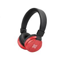 Klip Xtreme - KWH-001RD - Headphones - Para Cellular phone / Para Computer / Para Phone / Para Portable electronics / Para Tablet - Wireless - 16Hrs - Rojo