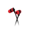 Klip Xtreme KolorBudz KHS-625RD - Auriculares internos - en oreja - cableado - conector de 3,5 mm - rojo