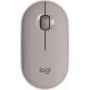 Logitech - Mouse - Wireless - Almond - M350 Pebble Milk