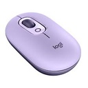 Logitech - Mouse - Wireless - Purple - With Emoji Cosmos Lavender