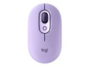 Logitech - Mouse - Wireless - Purple - With Emoji Cosmos Lavender