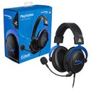 HyperX Cloud - PlayStation Official Licensed for PS4 - auricular - tamaño completo - cableado - conector de 3,5 mm - para Sony PlayStation 4, Sony PlayStation 4 Pro, Sony PlayStation 4 Slim