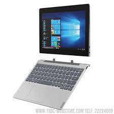 Lenovo IdeaPad D330-10IGL 82H0 - Tableta - diseño plegable / teclado extraíble - Intel Celeron N4020 / 1.1 GHz - Win 10 Pro 64 bits - UHD Graphics 600 - 4 GB RAM - 64 GB eMMC - 10.1" IPS pantalla táctil 1280 x 800 - Wi-Fi 5 - gris mineral - kbd: español (Latinoamérica)