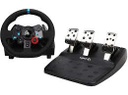 Logitech G29 Driving Force - Juego de volante y pedales - cableado - para PC, Sony PlayStation 3, Sony PlayStation 4