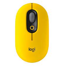 Logitech - Mouse - Wireless - with emoji Blast Yel