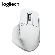 Logitech Master Series MX MASTER 3S - Ratón - ergonómico - óptico - 7 botones - inalámbrico - Bluetooth, 2.4 GHz - receptor de USB Logitech Logi Bolt - gris pálido