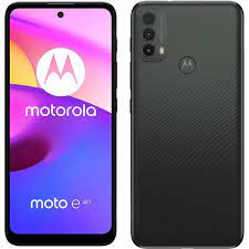 Motorola E40 - Smartphone - Android - 64 GB - Dark Cedar - Touch - XT2159-10 DS