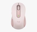 Logitech Signature M650 - Ratón - small hands - diestro y zurdo - inalámbrico - Bluetooth, 2.4 GHz - receptor de USB Logitech Logi Bolt - rosa