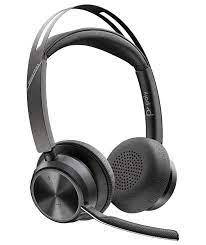 Poly Voyager Focus 2 UC - Auricular - en oreja - Bluetooth - inalámbrico, cableado - cancelación de sonido activo - USB-A a través de adaptador Bluetooth - Certificado por Zoom