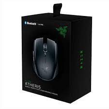 Razer Atheris - Ratón - óptico - 6 botones - inalámbrico - Bluetooth, 2.4 GHz