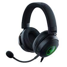 Razer Kraken V3 - Auricular - tamaño completo - cableado - USB-A - aislamiento de ruido