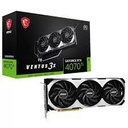 MSI - GeForce RTX 4070 Ti VENTUS 3X 12G OC - PCI Express 4.0 - NVIDIA - NVIDIA GeForce RTX 4070 Ti - GDDR6 SDRAM - DisplayPort / HDMI