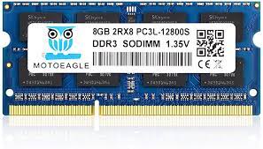 Memoria de 8 gigas.  PC3L 12800S