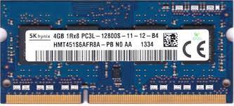 Memoria de 8 gigas.  PC3L 12800S
