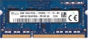 Memoria de 8 gigas.  PC3L 12800S