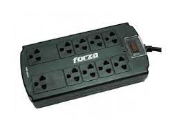 Forza - Surge protector - AC 110/220 V - 12 Tomas de Corriente - 3-USBA/1C 2700J WH