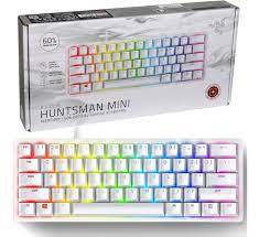 Razer Huntsman Mini - Teclado - retroiluminación - USB - EE. UU. - interruptor: Razer Linear Optical - mercurio