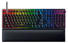 Razer Huntsman V2 - Teclado - con ruega digital - retroiluminación - USB - español - interruptor: Razer Clicky Optical Purple