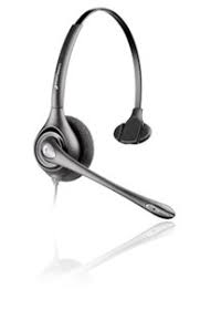 Plantronics Auricular HW251N SupraPlus (64338-31) NO incluye Cable de desconexión rápida Solo Diadema