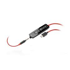 Poly Blackwire 5220 - 5200 Series - auricular - en oreja - cableado - conector de 3,5 mm, USB-C - Certificado para Equipos de Microsoft