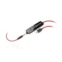 Poly Blackwire 5220 - 5200 Series - auricular - en oreja - cableado - conector de 3,5 mm, USB-C - Certificado para Equipos de Microsoft