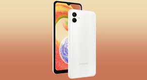 Samsung Galaxy A04 - Smartphone - Android - White - Touch - SM-A045MZWDGTO