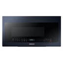 Samsung Smart Bespoke ME21A706BQN - Horno microondas - gama alta - 59.5 litros - 1000 W - navy steel con sistema de escape integrado
