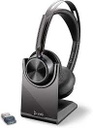 Poly Voyager Focus 2 UC - Auricular - en oreja - Bluetooth - inalámbrico, cableado - cancelación de sonido activo - USB-C a través de adaptador Bluetooth - Certificado para Equipos de Microsoft
