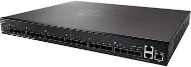 SG350XG-24F-Conmutador de 24 puertos SFP+ (apilable, ranura de expansión, 2 redes, manejable, fibra óptica, par trenzado, modular, 3 capas)