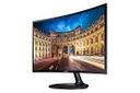 Samsung CF390 Series C27F390FHN - LED monitor - curved - 27" - 1920 x 1080 Full HD (1080p) - VA - 250 cd/m² - 3000:1 - 4 ms - HDMI, VGA - high glossy black