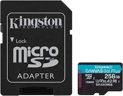 SDCG3/256GB-MEMORIA MICRO SD 256GB KINGSTON GO PLUS CLASE 10