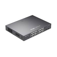 RG-ES218GC-P- Switch 18 GE / 16 PoE+ / 2 SFP / 240w / Vlan, Loop prevention, Remote Boot 6Kv