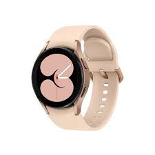 Samsung Galaxy Watch4 - 40 mm - oro rosado - reloj inteligente con pulsera deportiva - rosa - pantalla luminosa 1.19" - 16 GB - NFC, Wi-Fi, Bluetooth - 25.9 g