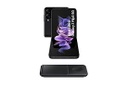 Samsung Galaxy Z Flip3 5G - 5G smartphone - RAM 8 GB / 128 GB - pantalla OLED - 6.7" - 2640 x 1080 píxeles (120 Hz) - 2 x cámaras traseras 12 MP, 12 MP - front camera 10 MP - negro fantasma