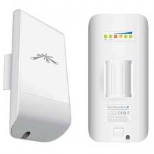 Ubiquiti NanoStation loco M2 - Punto de acceso inalámbrico - AirMax - AirMax - 2.4 GHz - Inyector POE incluido 