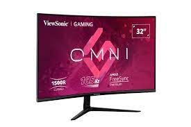 ViewSonic VX3218-PC-MHD - Gaming - monitor LED - gaming - curvado - 32" (31.5" visible) - 1920 x 1080 Full HD (1080p) @ 165 Hz - MVA - 300 cd/m² - 4000:1 - 1 ms - 2xHDMI, DisplayPort - altavoces