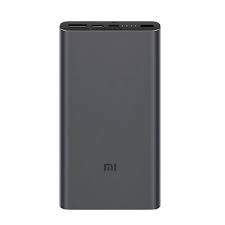 Xiaomi Mi - Power bank - 1000 mAh - 18 Watt - Lithium polymer - Black - Para Universal - Fast Charge